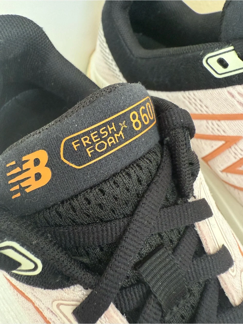 New Balance light pink